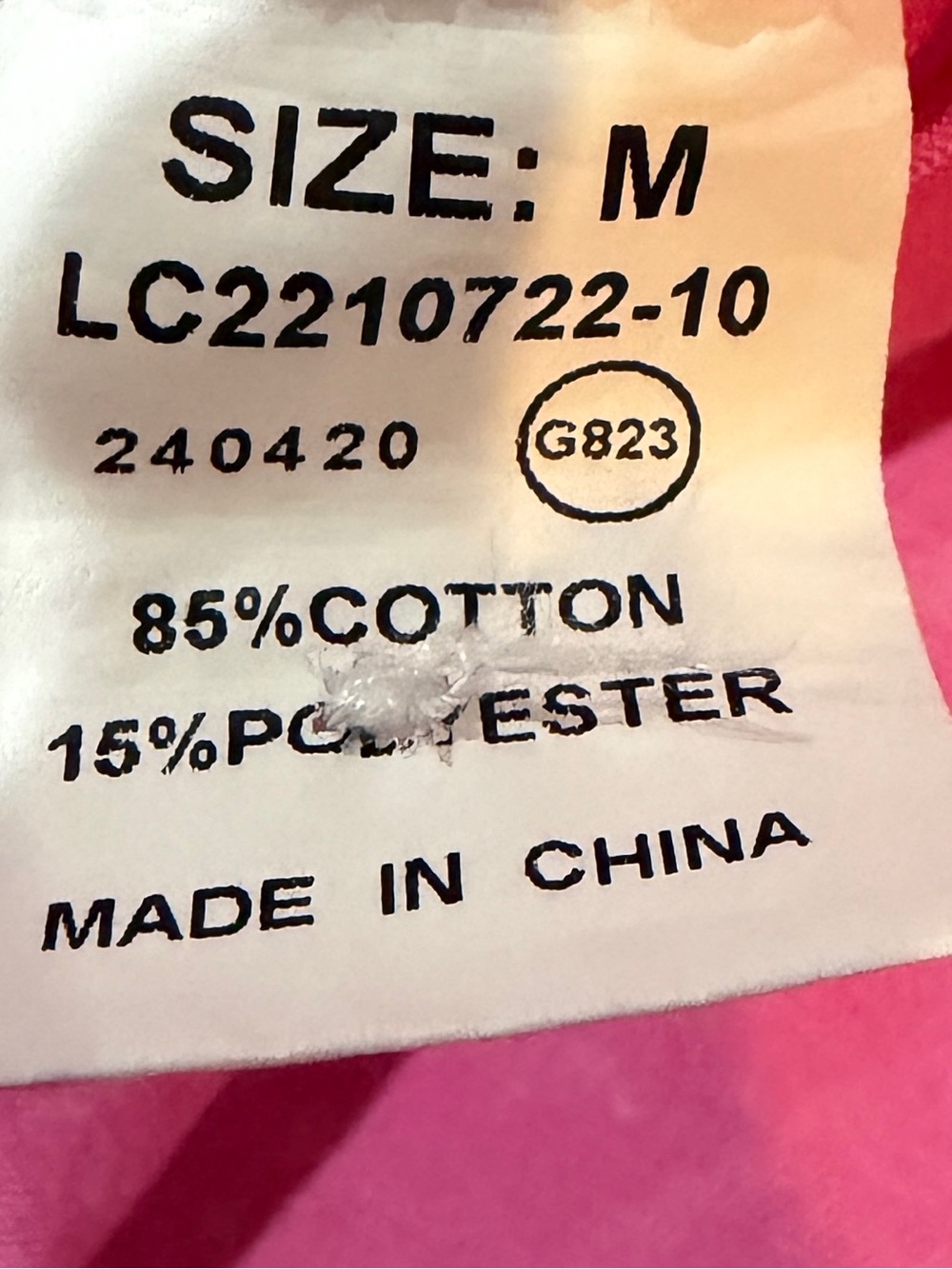 NWOT- Women’s Casual Short Sleeve Pink Tiered Denim Babydoll Dress- Medium - Picture 10 of 11
